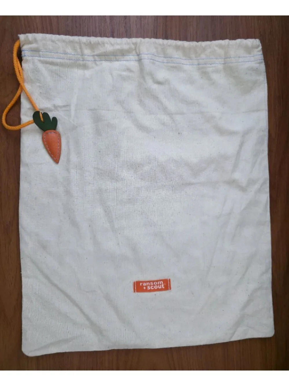 Ransom + Scout Leather Graphic Print Clutch w/ Ball Chain Strap & Dust Bag - Picture 8 of 9